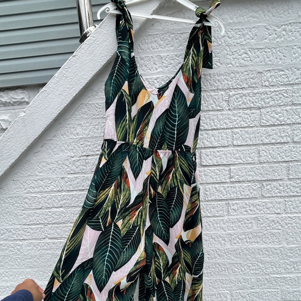 Floral Midi jumpsuit